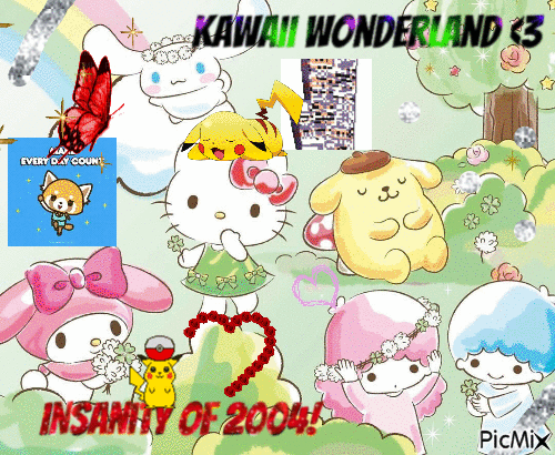 Sanrio for 2004<3 - Ilmainen animoitu GIF