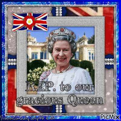 {R.I.P. to our Gracious Queen} - Δωρεάν κινούμενο GIF