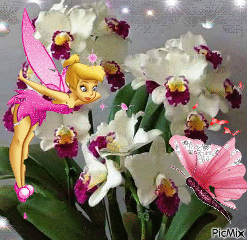 fleurs de printemps - Zdarma animovaný GIF