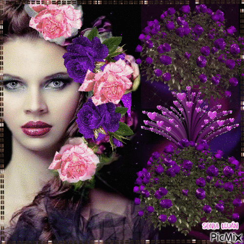 ROSE ET VIOLET CONTEST - Free animated GIF