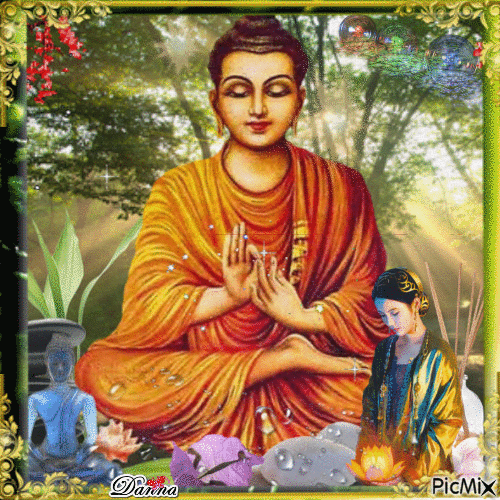 Bouddha - Бесплатни анимирани ГИФ