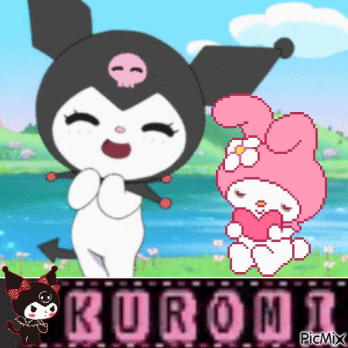kuromi - Бесплатный анимированный гифка