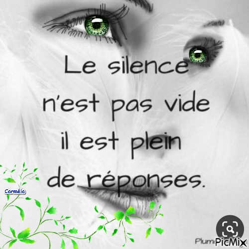 le silence est d'or - 無料png