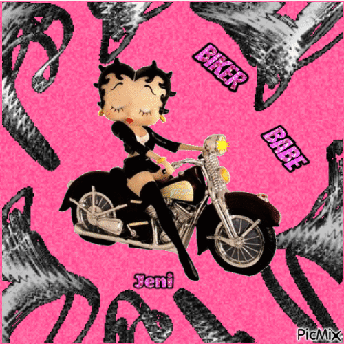 Betty boop - Bezmaksas animēts GIF