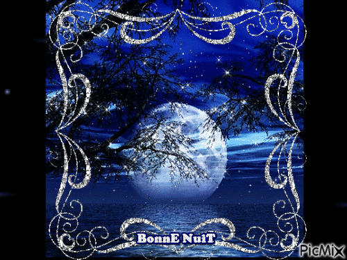 bonne nuit - Nemokamas animacinis gif