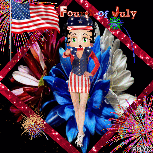 FOURTH OF JULY - Бесплатный анимированный гифка