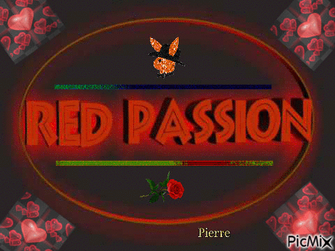 red passion - GIF animé gratuit