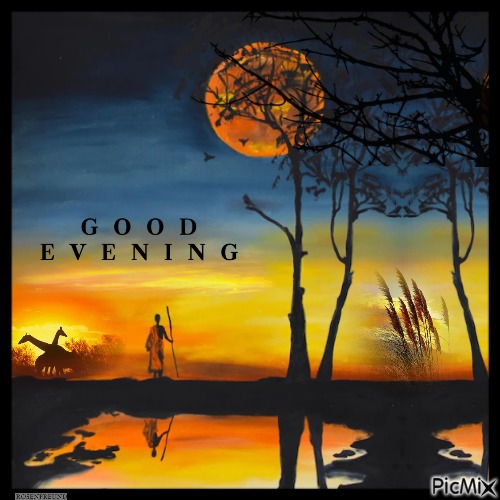 Good evening - zadarmo png