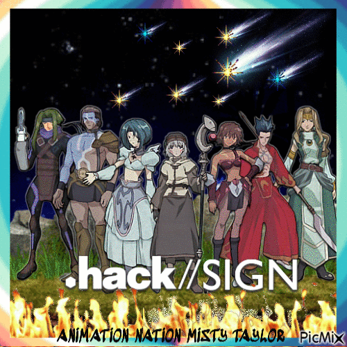 .hack//Sign - .hack//Roots - Gratis animerad GIF