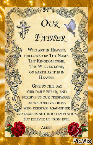 Our Father Prayer - Free animated GIF