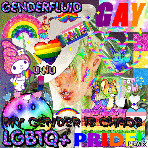dorian electra my agenda gay pride - 無料のアニメーション GIF