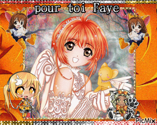 pour toi Faye ♥♥♥ - Zdarma animovaný GIF