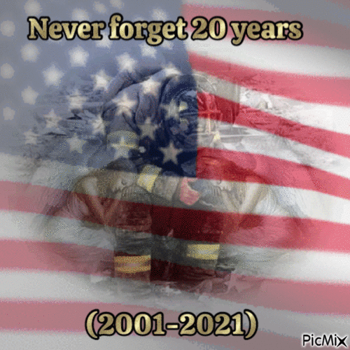 9/11 20 years tribute - Animovaný GIF zadarmo