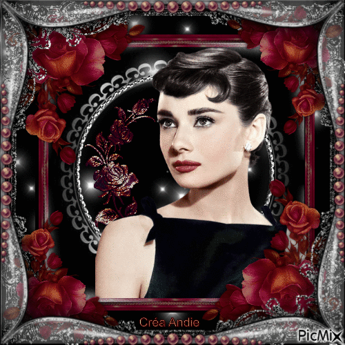 Audrey Hepburn, Actrice Britannique - GIF animate gratis
