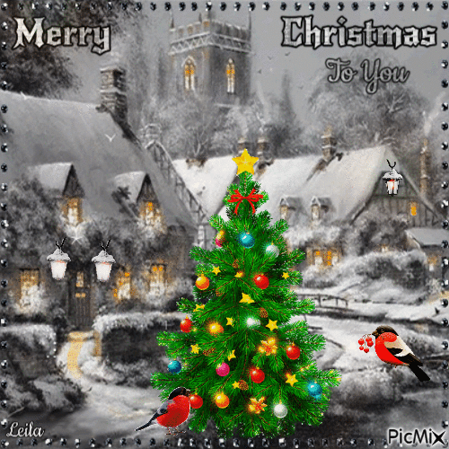 Merry Christmas to You 61 - GIF animado gratis