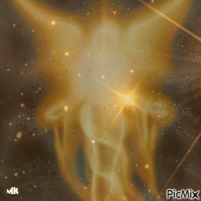 Ángel de luz - Nemokamas animacinis gif