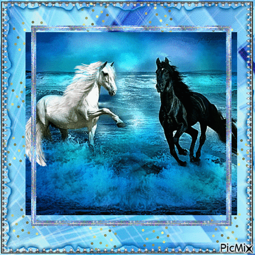 кони, мои кони! - Free animated GIF