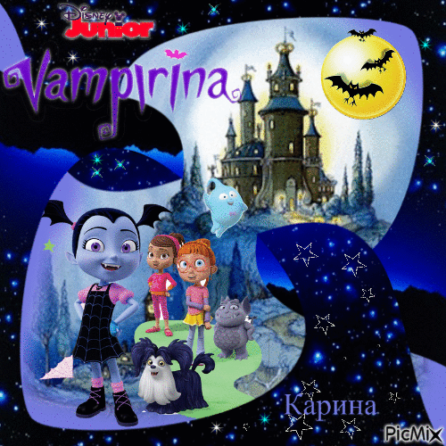 Disney Vampirina - Gratis animerad GIF