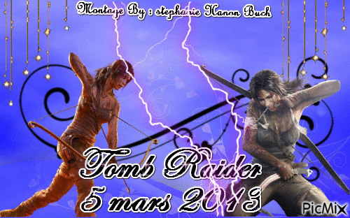 tomb raider - Бесплатный анимированный гифка