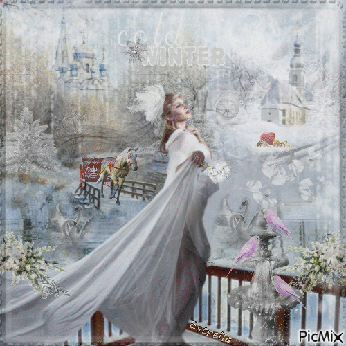 Winter wonderland wedding - Бесплатный анимированный гифка