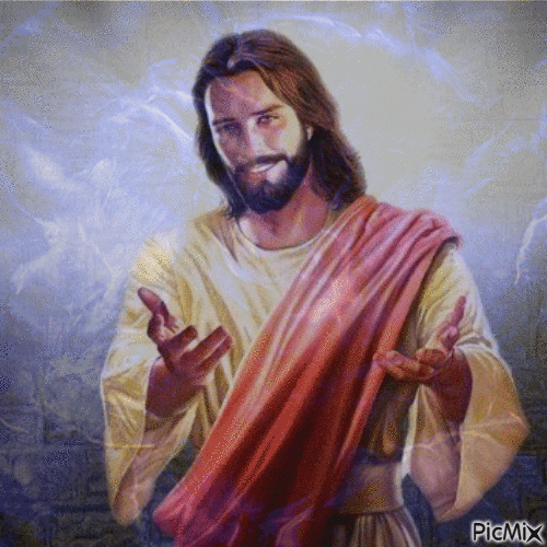 JESUS - Animovaný GIF zadarmo