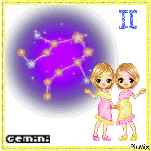 Gemini - Darmowy animowany GIF
