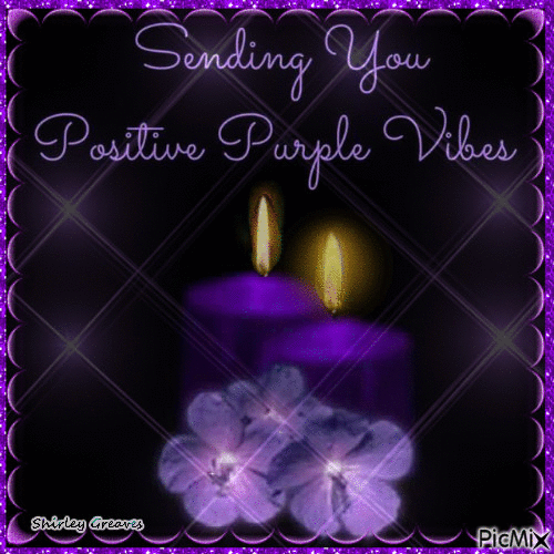 Purple vibes - Δωρεάν κινούμενο GIF