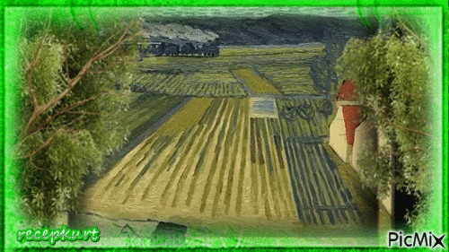 Van Gogh - GIF animado grátis