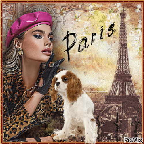 Parigi - Animovaný GIF zadarmo