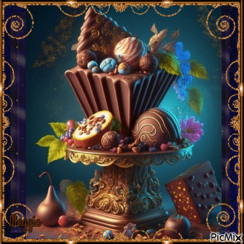 chocolat for my friends - Bezmaksas animēts GIF
