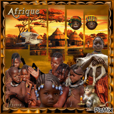 Africa's Children - GIF animé gratuit