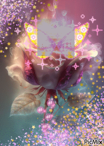 Pink Rose.🌹 - Δωρεάν κινούμενο GIF