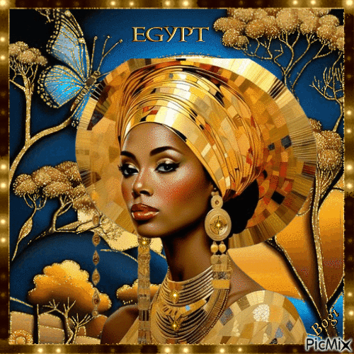 🕌A beautiful Egyptian woman🕌 - Nemokamas animacinis gif