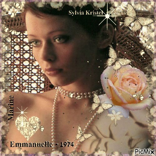 * Emmanuelle - 1974 * - Δωρεάν κινούμενο GIF