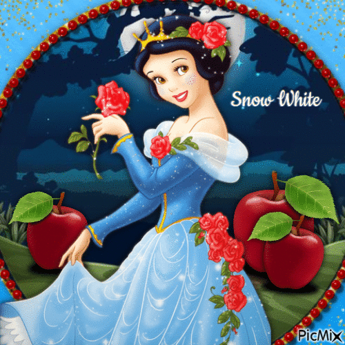 Snow White-RM-03-20-23 - GIF animé gratuit