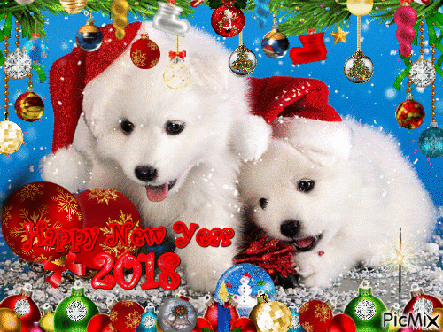 Happy New Year - Nowy Rok - Безплатен анимиран GIF