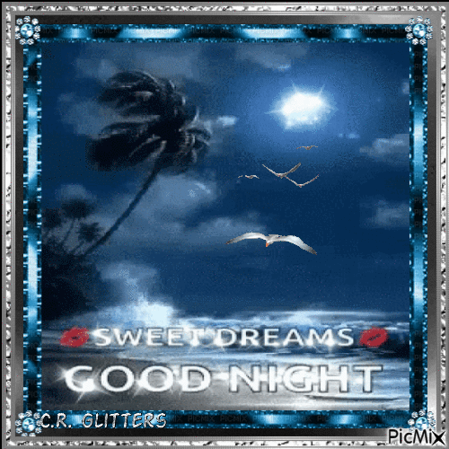 Sweet Dreams, Good Night - Nemokamas animacinis gif