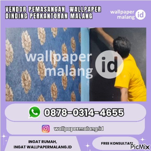 VENDOR PEMASANGAN WALLPAPER DINDING PERKANTORAN MALANG - png gratis