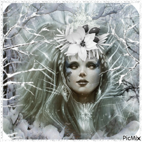 WINTER QUEEN - Free animated GIF