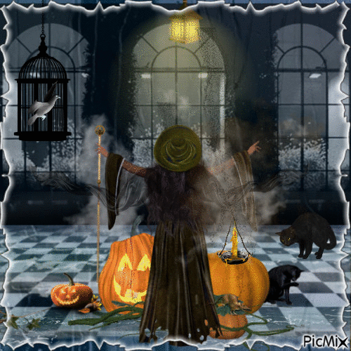 Halloweenesque - Ilmainen animoitu GIF