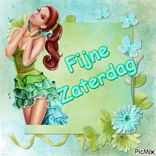 Fijne Zaterdag - Бесплатный анимированный гифка