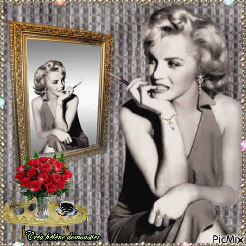 HD femme Marilyn Monroe - Δωρεάν κινούμενο GIF