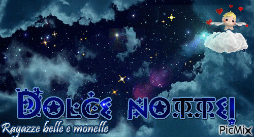 dolce notte! - Ücretsiz animasyonlu GIF