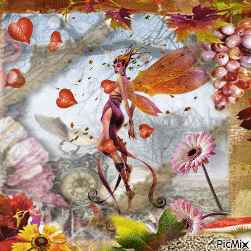 Fall Fairy - Gratis geanimeerde GIF
