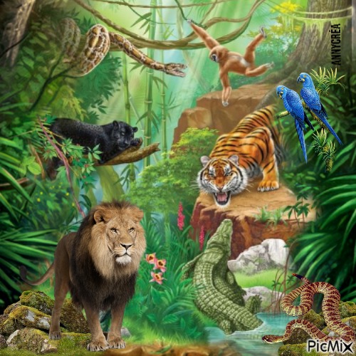 Jungle - zdarma png