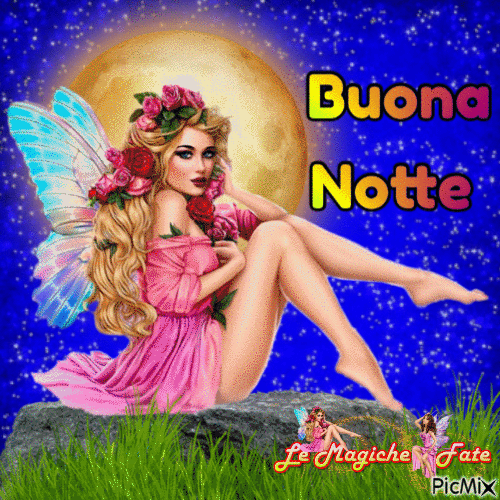 Buona Notte - Безплатен анимиран GIF
