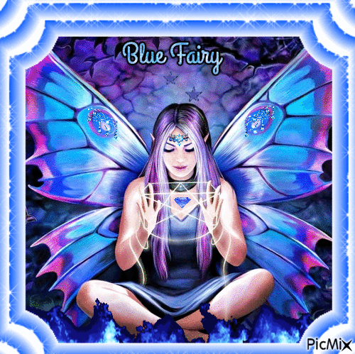 Blue Fairy - GIF animate gratis