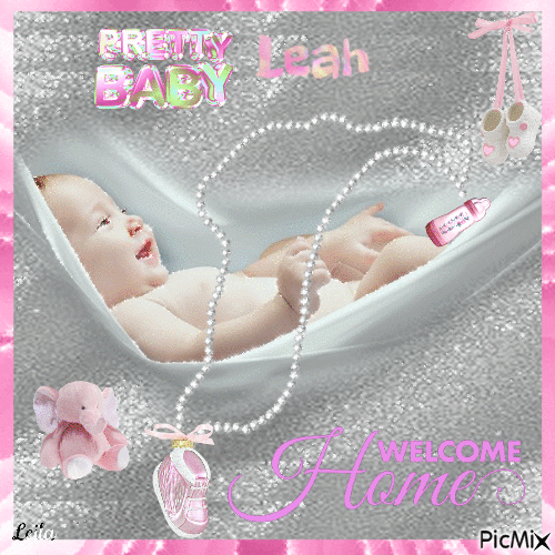 Baby Leah, Welcome Home - Free animated GIF