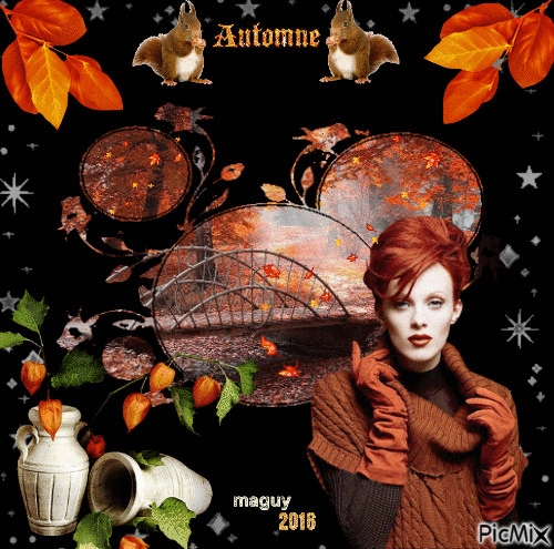 couleurs d'automne - Gratis animeret GIF