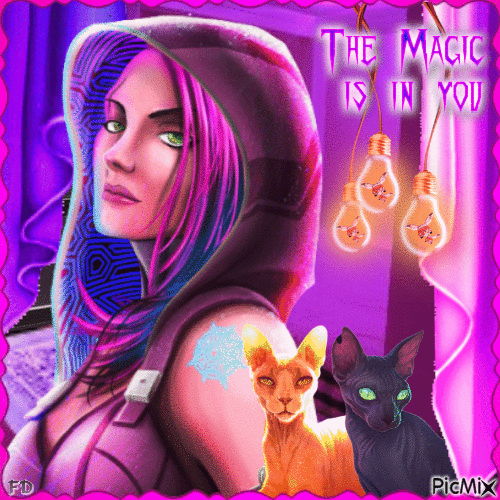 The magic is in you - GIF animado grátis